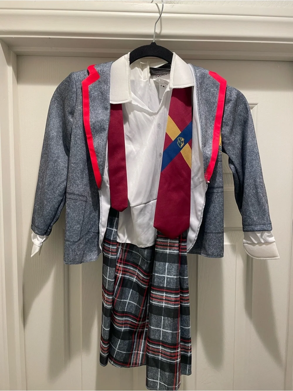 Rubies Beetlejuice Astrid Costume GIRLS Size S Halloween Jacket Dress Tie - Picture 2 of 12